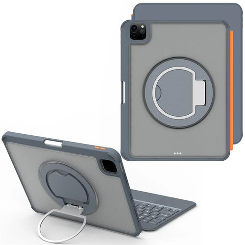 TU3607 Floating Magnetic Keyboard Case for iPad Air 11 (2026) / (2025) / (2024) / iPad (2025) / Air (2022) / (2020) / Pro 11 (2022) / (2021) / (2020) / (2018) / iPad 10.9 (2022) - Grey - 1
