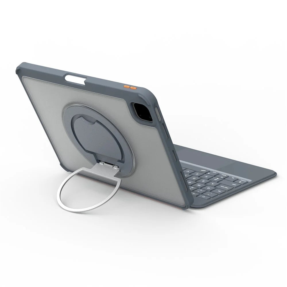 TU3607 Floating Magnetic Keyboard Case for iPad Air 11 (2026) / (2025) / (2024) / iPad (2025) / Air (2022) / (2020) / Pro 11 (2022) / (2021) / (2020) / (2018) / iPad 10.9 (2022) - Grey - 5