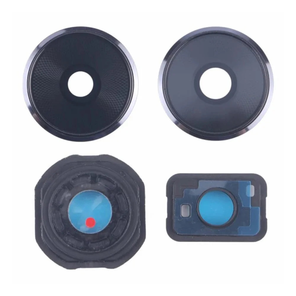 For Xiaomi Poco F6 5G OEM Back Camera Lens Holder Cover with Glass Part (Without Logo) - Black - 1