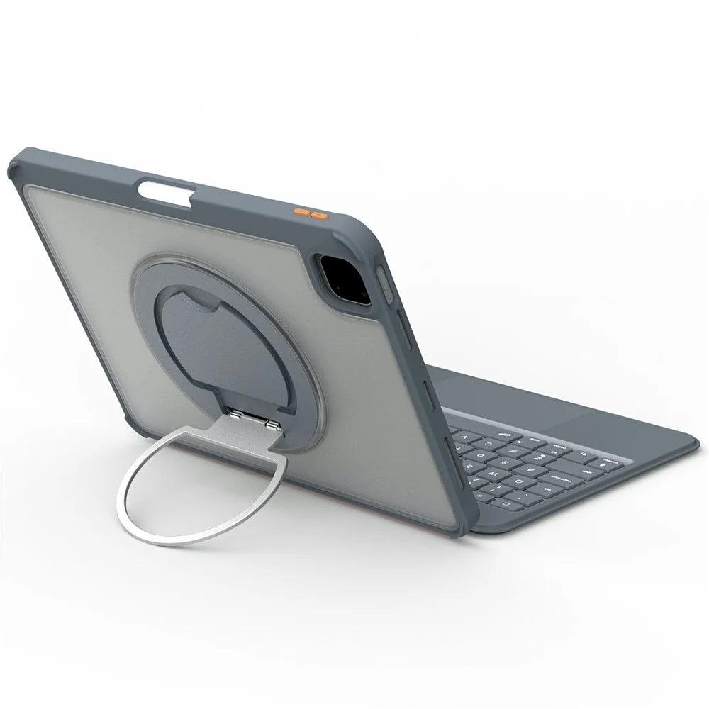 3607 Keyboard Case for iPad (2025) / iPad 10.9 (2022) / iPad Air 11 (2026) / (2024) / (2025) / iPad Pro 11 (2018) / (2020) / (2021) / (2022) / iPad Air (2020) / (2022) - Grey - 3