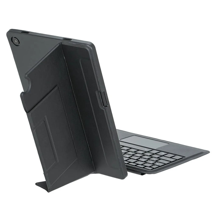 For Samsung Galaxy Tab A9+ X210 / X215 / X216 Floating Bluetooth-compatible Keyboard Stand Case with Backlit - Black - 4