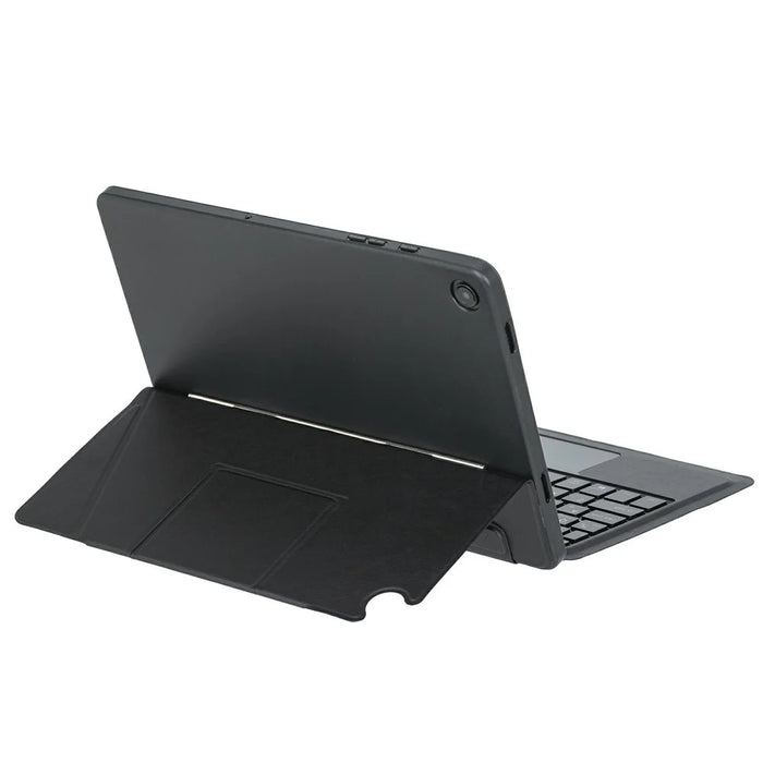For Samsung Galaxy Tab A9+ X210 / X215 / X216 Floating Bluetooth-compatible Keyboard Stand Case with Backlit - Black - 5
