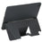 For Samsung Galaxy Tab A9+ X210 / X215 / X216 Floating Bluetooth-compatible Keyboard Stand Case with Backlit - Black - 7