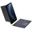 For Samsung Galaxy Tab S9 FE / Tab S9 X710 / 716B / 718U Floating Bluetooth-compatible Keyboard Stand Case with Backlit - Black - 2
