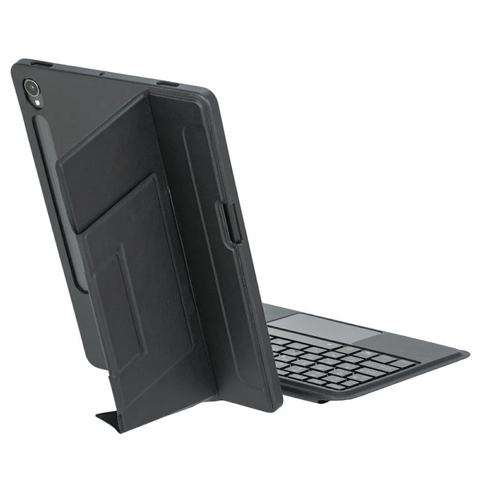 For Samsung Galaxy Tab S9 FE / Tab S9 X710 / 716B / 718U Floating Bluetooth-compatible Keyboard Stand Case with Backlit - Black - 5