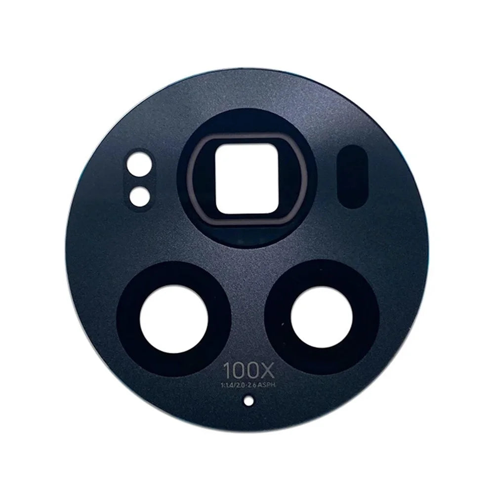 For Honor Magic6 Pro 5G Rear Camera Lens Cover Replacement Part (without Logo) - Black - 1