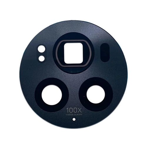 For Honor Magic6 Pro 5G Rear Camera Lens Cover Replacement Part (without Logo) - Black - 1