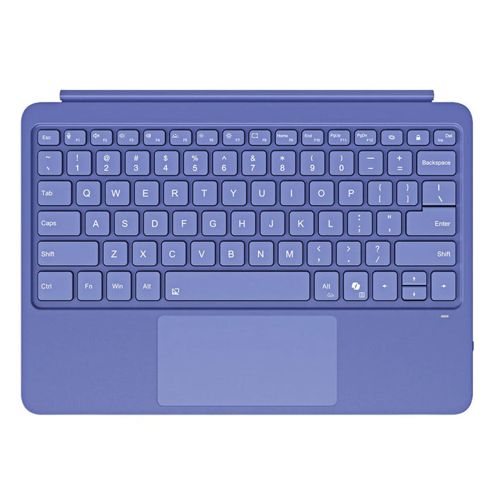 WP-12 For Microsoft Surface Pro 12 Inch Magnetic Wireless Bluetooth-compatible Keyboard with 7-Color Backlit - Sapphire - 1