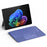 WP-12 For Microsoft Surface Pro 12 Inch Magnetic Wireless Bluetooth-compatible Keyboard with 7-Color Backlit - Sapphire - 2