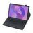 AM33 For Lenovo Xiaoxin Pad 2025 Ultra Thin Leather Case Detachable Bluetooth-Compatible Keyboard Cover - Black - 7