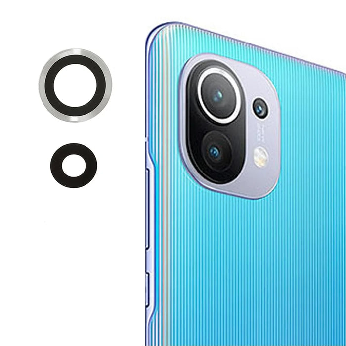 OEM Rear Back Camera Glass Lens Replacement Part for Xiaomi Mi 11 (M2011K2C, M2011K2G) - 1
