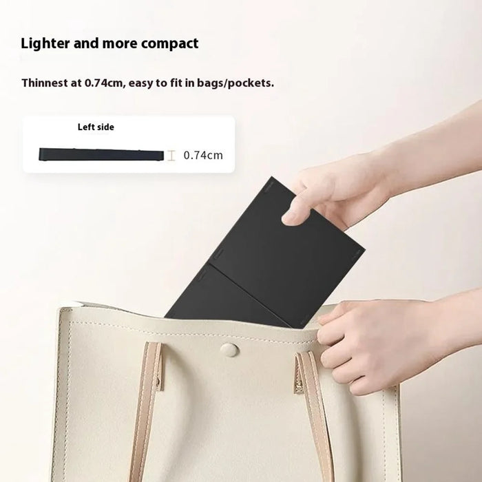 B089 Wireless Keyboard Mouse Set Foldable Mini Bluetooth-Compatible Keyboard for Tablet Laptop - 5