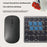 B089 Wireless Keyboard Mouse Set Foldable Mini Bluetooth-Compatible Keyboard for Tablet Laptop - 7