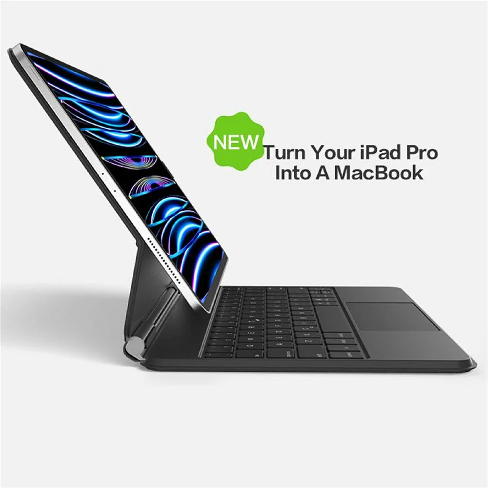 C109 Floating Magnetic Keyboard Case for iPad Air 11 (2024) / Air (2020) / Air (2022) / iPad Pro 11 (2022) / (2021) / (2020) / (2018) with Backlit - 7