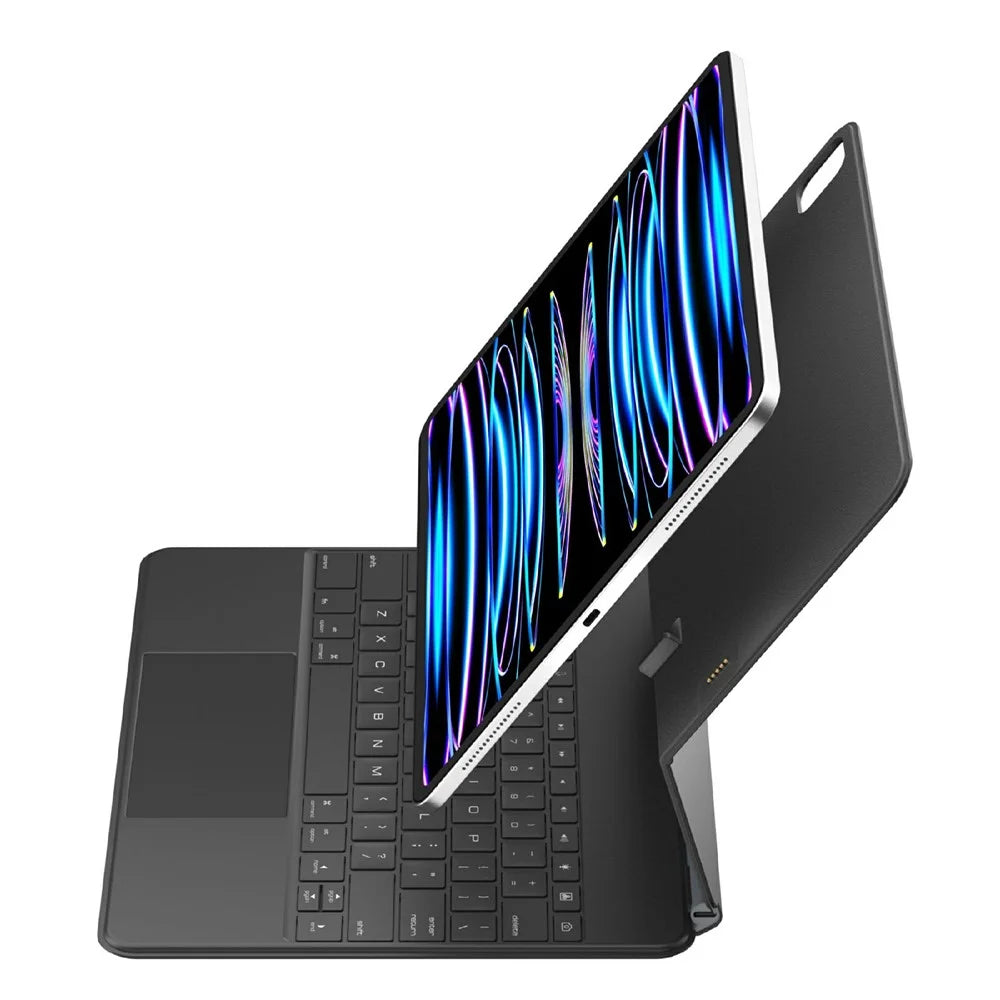 C129 Floating Magnetic Keyboard Case for iPad Air 13 (2024) / iPad Pro 12.9 (2022) / (2021) / (2020) with Backlit - 7
