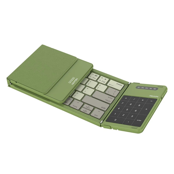NILLKIN Cube Pocket Keyboard Foldable Bluetooth-Compatible Keyboard with Touchpad for iPad Android Windows - Green - 3
