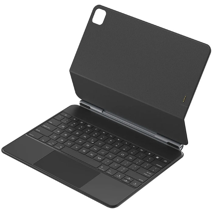 C14 Leather Keyboard Case For iPad Pro 13 (2025) / (2024) Floating Magnetic Keyboard 7-Color Backlit with Pin Connector - 7