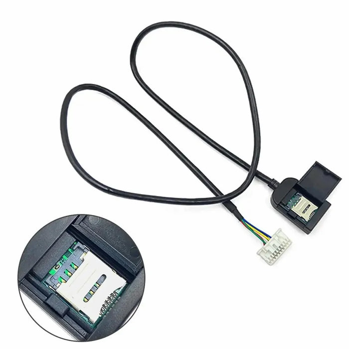 For Android Car Navigation Video Phone Cable 4G SIM Card Slot Connector Large Screen Compatible - 4