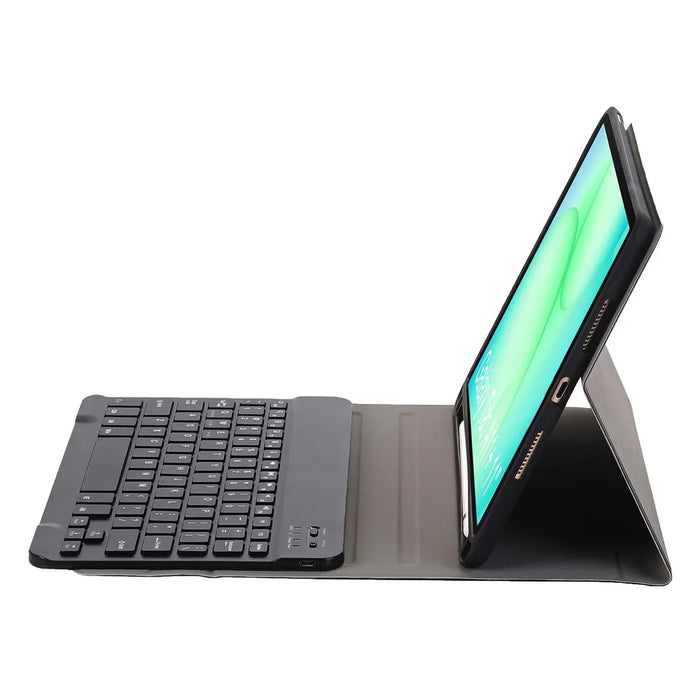 A240B For Samsung Galaxy Tab A11+ Detachable Leather Case Bluetooth-Compatible Keyboard with Pen Slot - Black - 3
