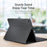 DUX DUCIS For Samsung Galaxy Tab S11 Bluetooth-compatible Keyboard  TK Series Leather Cover Stand with Touchpad - Black - 4