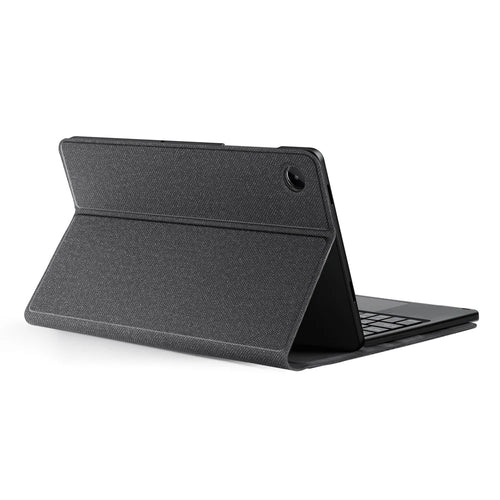 DUX DUCIS For Samsung Galaxy Tab A9+ / Galaxy Tab A11+ Bluetooth-compatible Keyboard  TK Series Leather Cover Stand with Touchpad - Black - 1