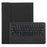 A240B-A For Samsung Galaxy Tab A11+ Detachable Leather Case Bluetooth-Compatible Touchpad Keyboard with Pen Slot - Black - 4