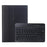 A230B For Samsung Galaxy Tab A11 Detachable Leather Case Bluetooth-Compatible Keyboard with Pen Slot - Black - 1