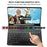 SK-S11D Protective Case with Keyboard / Mouse for Samsung Galaxy Tab S11 SM-X730 / SM-X736 / SM-X736B Detachable Backlit Wireless Keyboard Cover - Black - 3