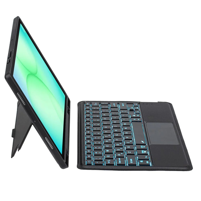 T240B-AS For Samsung Galaxy Tab A11+ X310 / X315 / X236 Detachable Wireless Keyboard Case with Touchpad / Backlit - 7