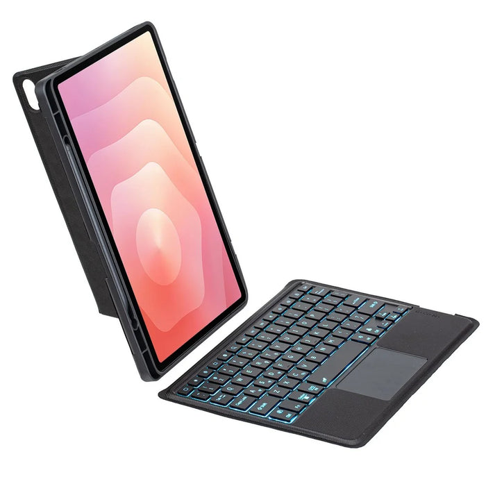 T730B-AS For Samsung Galaxy Tab S11 X730 X736B Detachable Wireless Keyboard Case with Touchpad / Backlit - 6