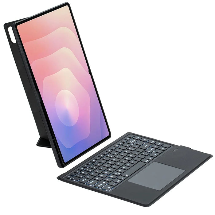 T930B-AS For Samsung Galaxy Tab S11 Ultra Detachable Bluetooth-compatible Keyboard Stand Case with Touchpad and Backlit - 5