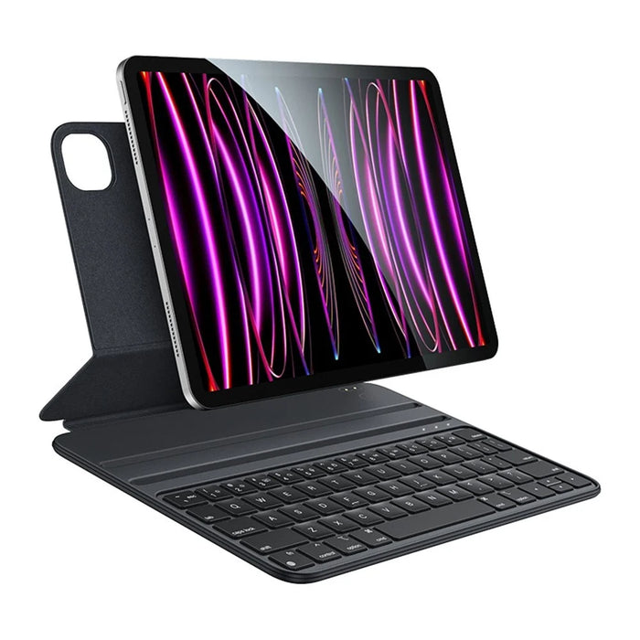 YESIDO KB23 Floating Magnetic Keyboard for iPad Pro 11 (2022)  /  (2021)  /  (2020)  /  (2018)  /  iPad Air (2022)  /  (2020) Dual Angle Adjustable Stand Case - 1