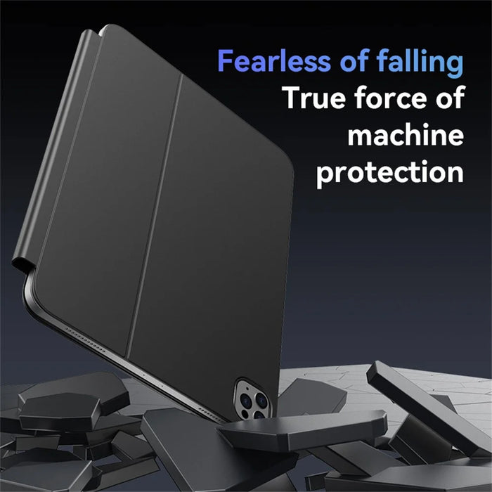 YESIDO KB23 Floating Magnetic Keyboard for iPad Pro 11 (2022)  /  (2021)  /  (2020)  /  (2018)  /  iPad Air (2022)  /  (2020) Dual Angle Adjustable Stand Case - 5