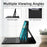 RGB-S11 For Samsung Galaxy Tab S11 Bluetooth-compatible Keyboard PU Leather Stand Case with RGB Backlit - Black - 5