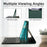 RGB-S11 For Samsung Galaxy Tab S11 Bluetooth-compatible Keyboard PU Leather Stand Case with RGB Backlit - Black - 6