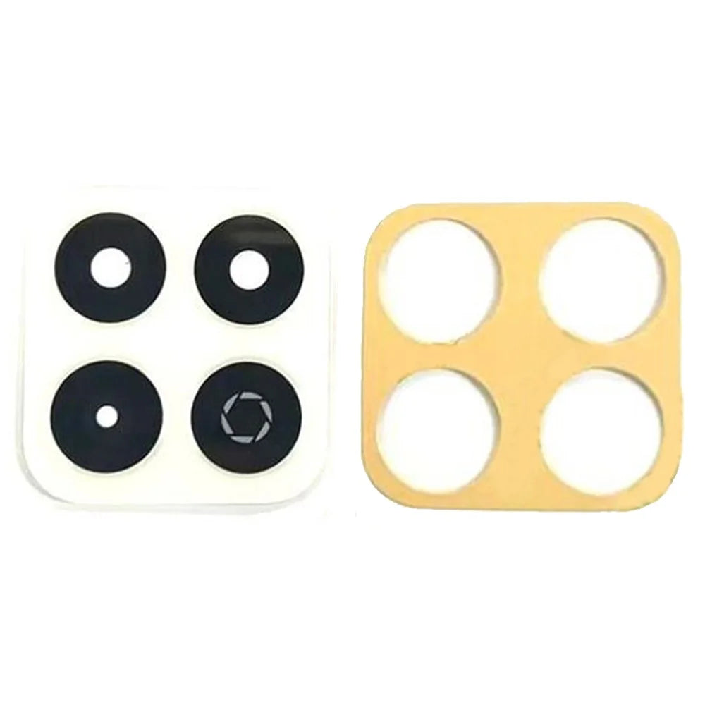 For Honor X7c 4G  /  5G Rear Camera Lens Cover Replacement Part (without Logo) - White - 1