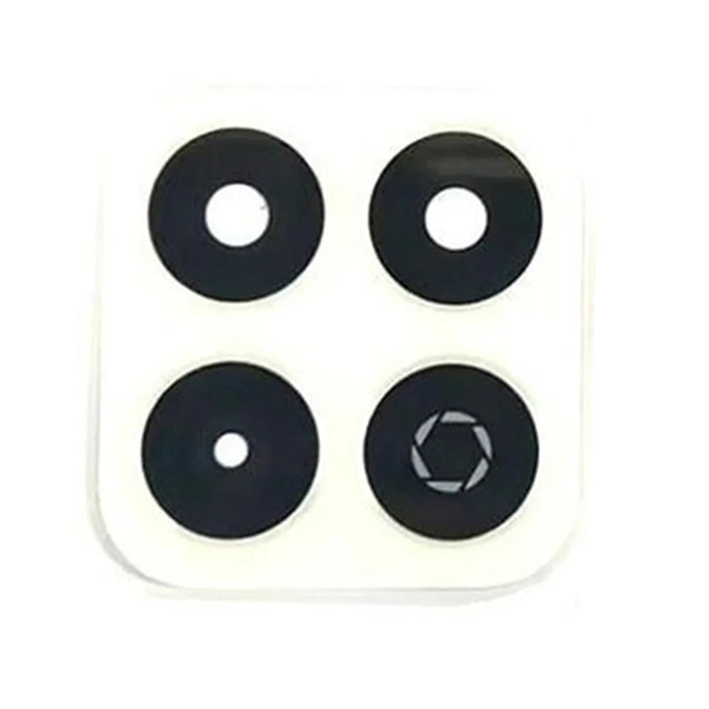 For Honor X7c 4G  /  5G Rear Camera Lens Cover Replacement Part (without Logo) - White - 2