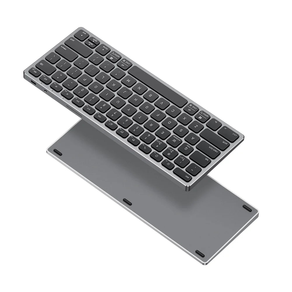 DUX DUCIS Aluminum Alloy Keyboard Wireless Keyboard  LK mini Series Aluminum Alloy Keyboard for Laptops/Tablets/Phones - Black - 1