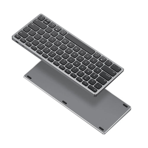 DUX DUCIS Aluminum Alloy Keyboard Wireless Keyboard  LK mini Series Aluminum Alloy Keyboard for Laptops/Tablets/Phones - Black - 1