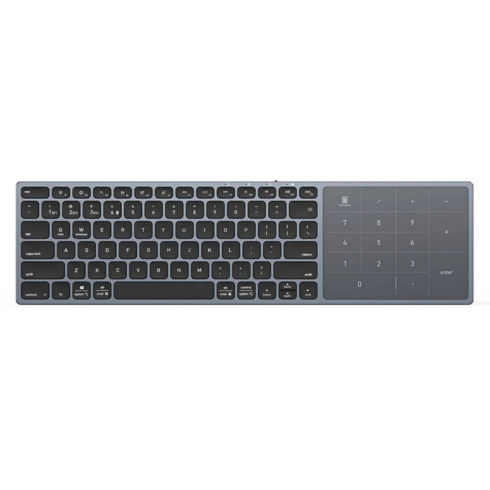 DUX DUCIS Aluminum Alloy Wireless Keyboard With TouchPad   LK Pro Series Aluminum Alloy Wireless Keyboard With TouchPad for Laptops/Tablets/Phones - Black - 2