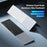 DUX DUCIS Aluminum Alloy Wireless Keyboard With TouchPad   LK Pro Series Aluminum Alloy Wireless Keyboard With TouchPad for Laptops/Tablets/Phones - Black - 3
