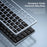 DUX DUCIS Aluminum Alloy Wireless Keyboard With TouchPad   LK Pro Series Aluminum Alloy Wireless Keyboard With TouchPad for Laptops/Tablets/Phones - Black - 4