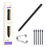 For Samsung Galaxy Tab S10 Series / Tab S9 Series Stylus Pressure Sensitive Pen with 5 Pen Tips (without Logo) - Dark Grey - 1
