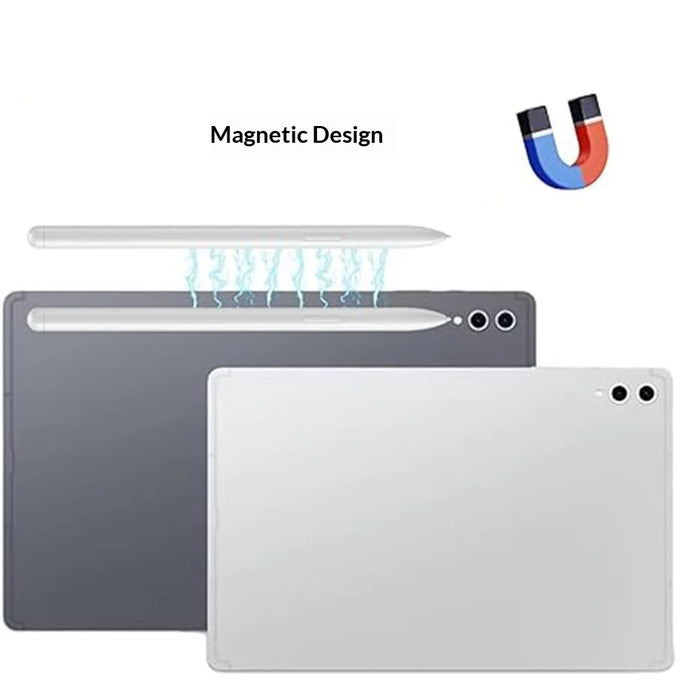 For Samsung Galaxy Tab S10 Series / Tab S9 Series Stylus Pressure Sensitive Pen with 5 Pen Tips (without Logo) - Dark Grey - 7
