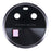 For Oppo Find X6 OEM Back Camera Lens Holder Cover with Glass Part (Without Logo) - Black - 1