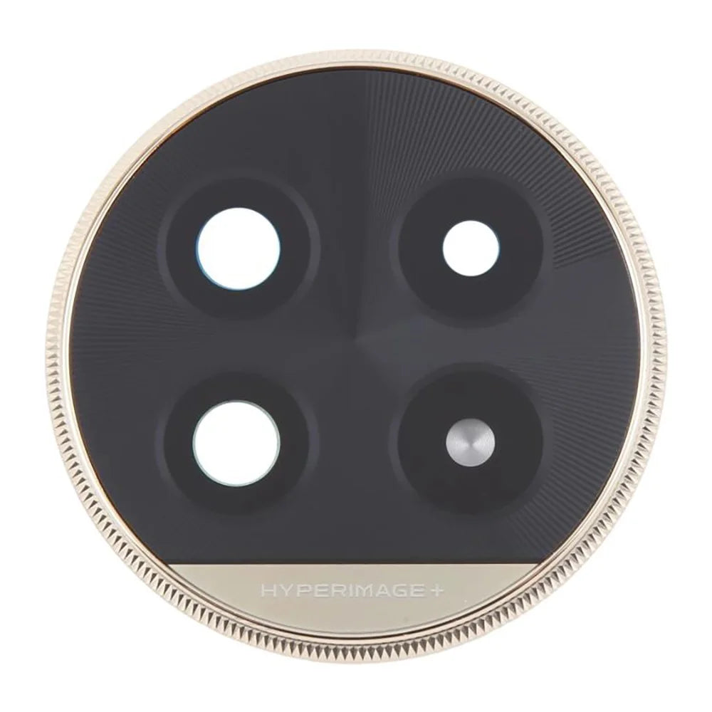 For Realme 13 Pro 5G (Global) OEM Back Camera Lens Holder Cover with Glass Part (Without Logo) - Black - 1