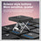Ultra Thin Wireless Keyboard Magnetic Bluetooth-compatible 5.2 Keyboard with Smart Gesture Control Touchpad - Black - 6