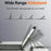 WR303 For iPad (2025) / iPad 10.9 (2022) Magnetic Keyboard Case with Touchpad / Backlit, Detachable Keyboard Tablet Cover - 3