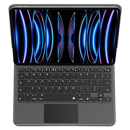 WR237 Magnetic Floating Keyboard Case for iPad Air 11 (2026) / (2025) / (2024) / Pro 11 (2022) / (2021) / (2020) / (2018) / Air (2022) / (2020) Tablet Cover - 1
