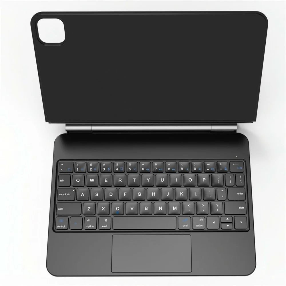 WR237 Magnetic Floating Keyboard Case for iPad Air 11 (2026) / (2025) / (2024) / Pro 11 (2022) / (2021) / (2020) / (2018) / Air (2022) / (2020) Tablet Cover - 2